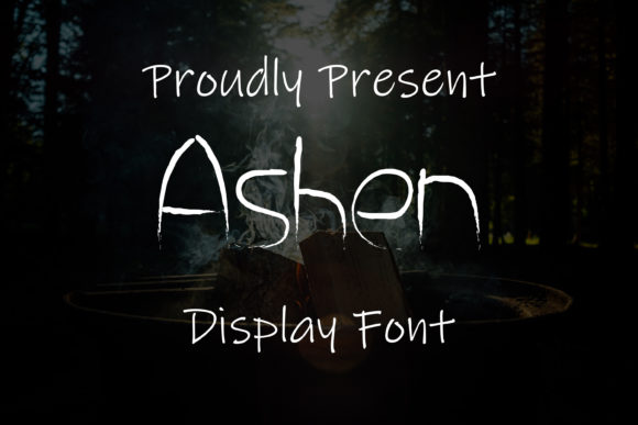 Ashen: A Display Font That Makes Your Headlines Instantly Recognizable