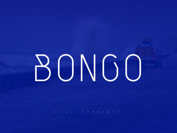 Bongo: A Futuristic Display Font for Handmade Creators