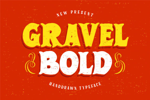 Gravel Bold: A Display Font That Commands Attention Online