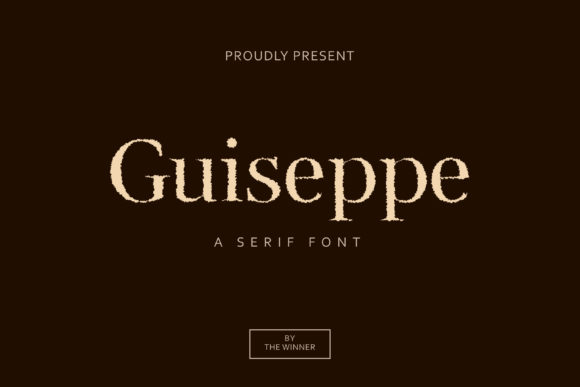 Guiseppe: A Standout Display Font for Scroll-Stopping Marketing