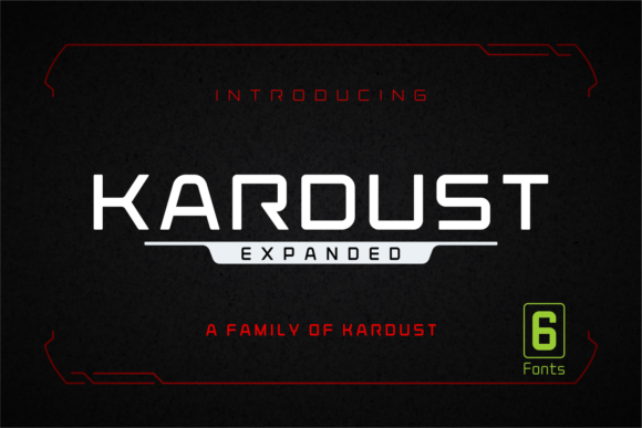 Kardust: A Futuristic Display Font That Actually Works