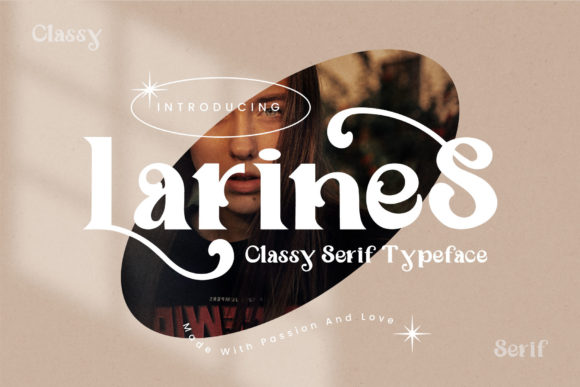 Larines: A Bold Display Font for Modern Web Design