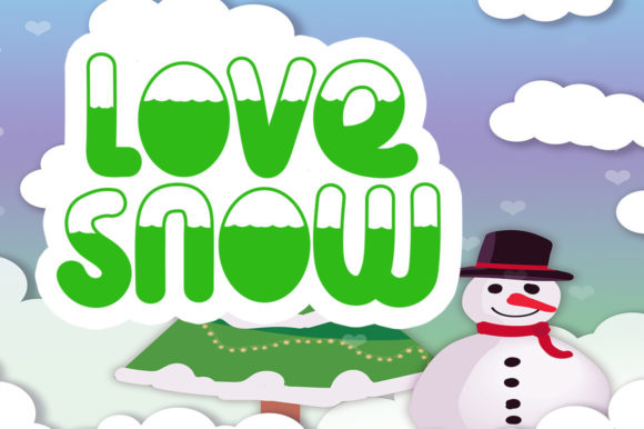 Love Snow: A Playful Display Font That Makes Your Brand Feel Like Magic