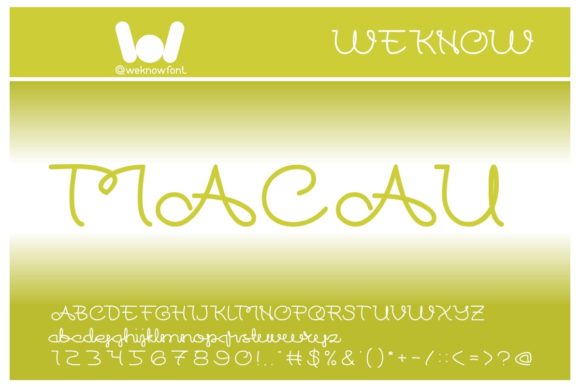 Macau: A Whimsical Display Font for Editorial Charm
