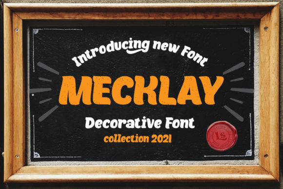 Mecklay: A Display Font That Makes Your Headlines Unmissable