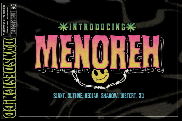 Menoreh: A Bold, Street-Smart Display Font for Editorial Moments