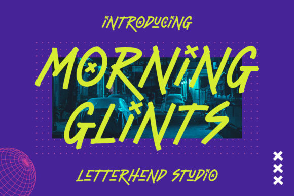 Morning Glints: A Display Font That Commands Attention