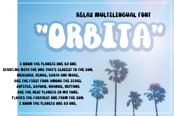 Orbita: A Display Font That Earns Its Orbit