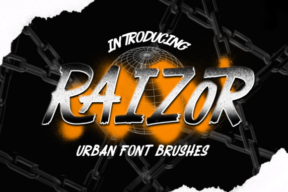 Raizor: A Bold, Street-Styled Display Font for Editorial Moments