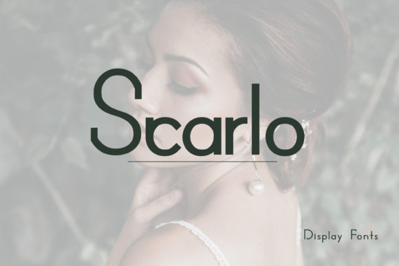 Scarlo: A Bold Display Font for Digital Branding