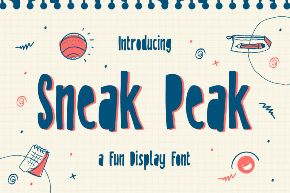 Sneak Peak: A Playful Display Font That Makes Your Brand Feel Like Home