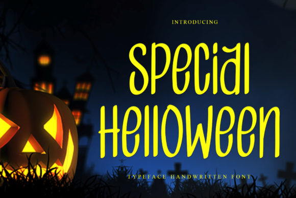 Special Helloween: A Cute, Natural Display Font for Handmade Brands