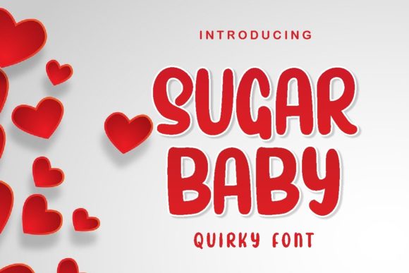 Sugar Baby: A Whimsical Display Font for Digital Branding