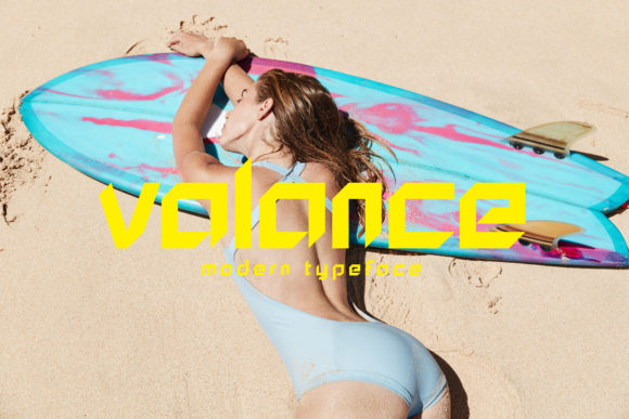 Valance: A Modern Display Font That Elevates Real Business Branding