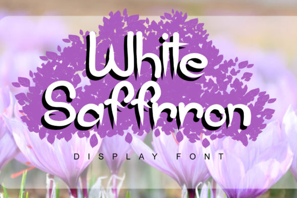 White Saffron: A Refined Display Font for Digital Branding