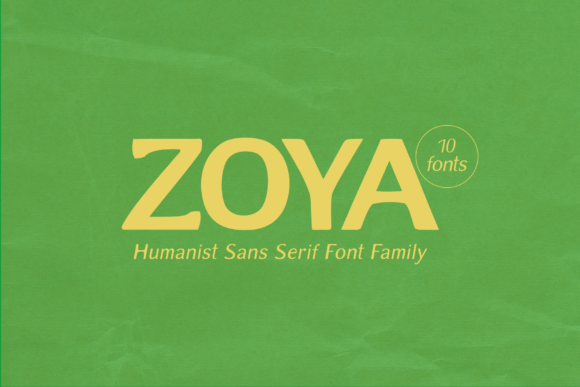 Zoya: A Display Font That Feels Like a Thoughtful Pause